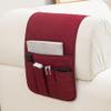 Sofa Armrest Protector with Hanging Side Pocket view 3