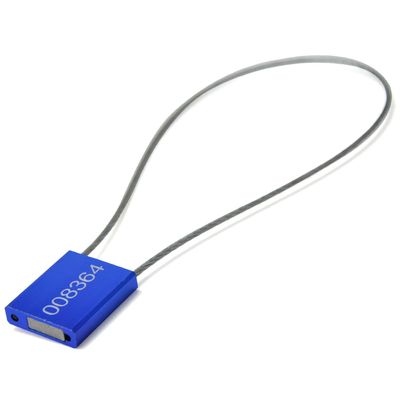 Metal Steel Cable Tamper-Evident Seals, 1,000 Pack, Numbered Security Labels for Trucks