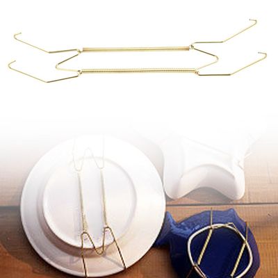 JoyousMall Invisible Wall Display for Plates, Set of 5
