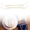 JoyousMall Invisible Wall Display for Plates, Set of 5 view 1