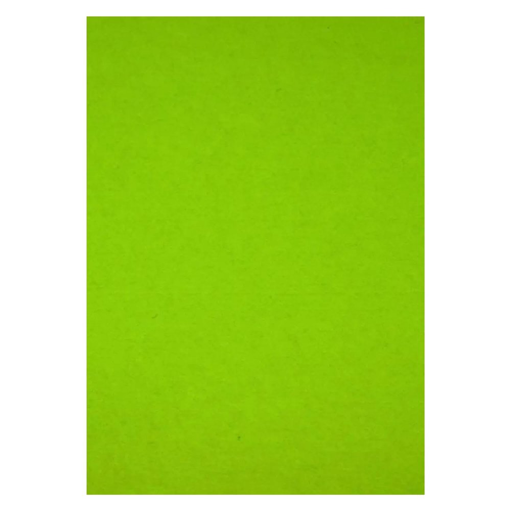 CREATIV DISCOUNT Trendy Felt Sheet, 75 x 50 cm, 3 mm Thick, 1 pc (Apple Green)