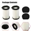 RiseNova Vacuum Filter Set for Cecotec Conga Thunderbrush 520, D600, D601 & IWOLY V600 view 2