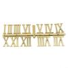 Quartz Clock Hand Replacement with DIY Roman and Arabic Numerals (Gold Roman) view 2