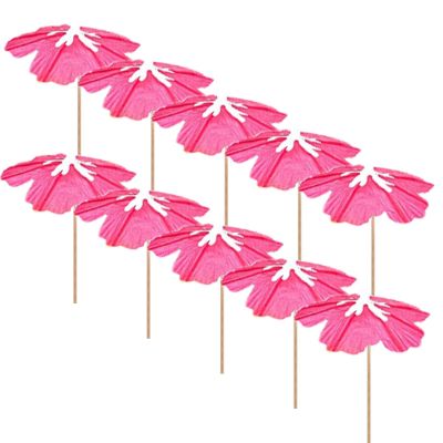 Cocktail Umbrella Picks - Disposable Wooden Skewers