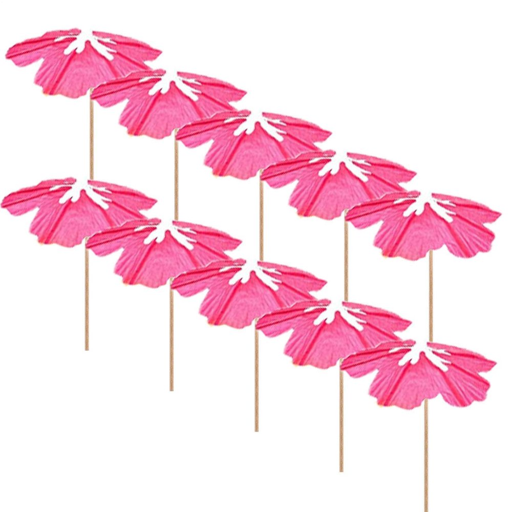 Cocktail Umbrella Picks - Disposable Wooden Skewers