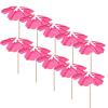 Cocktail Umbrella Picks - Disposable Wooden Skewers view 1