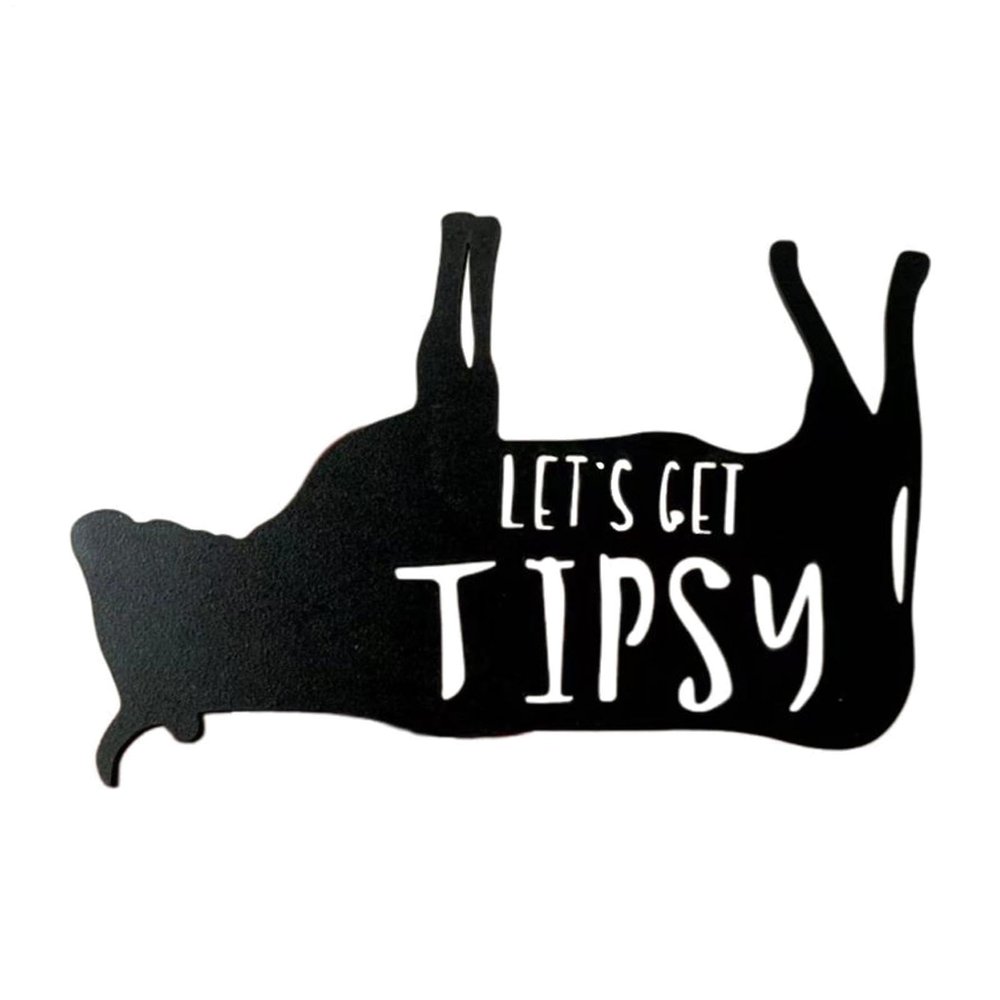 Fyrdyn Wooden Upside Down Cow Ornament