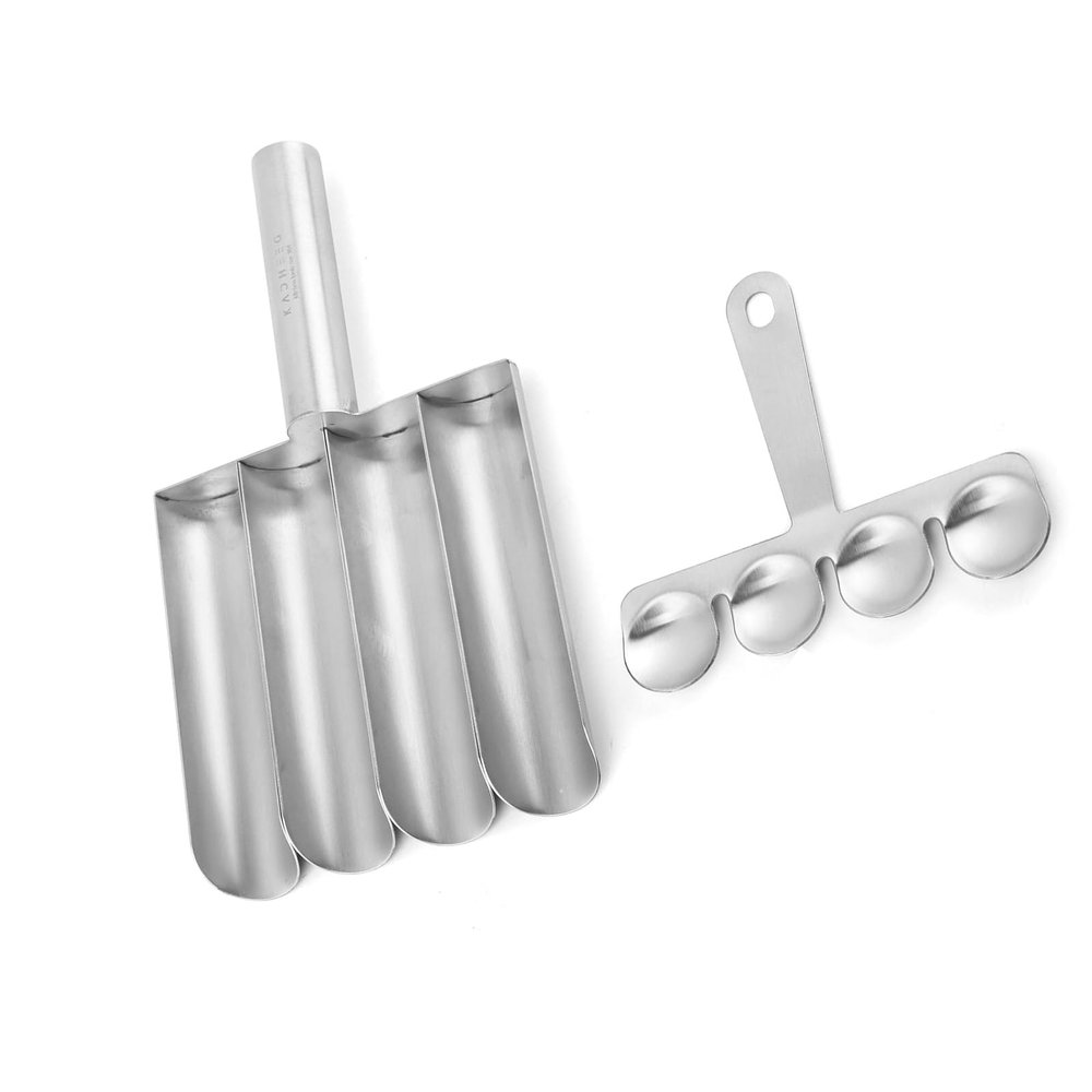 ZHENNB Stainless Steel Meatball Maker with Cutter