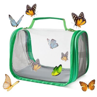 Butterfly Tent with Handle, Transparent Breathable Mesh