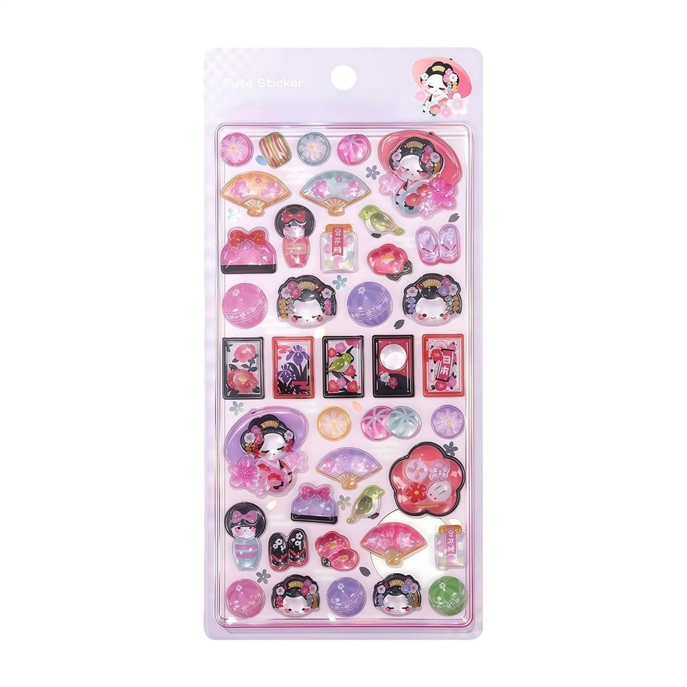 3D Animal Stickers | Cute PVC Relief
