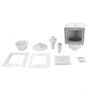 Above-Ground Pool Skimmer Kit SP1091LX Replacement with Front Plate, Weir and Basket, White view 4