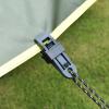 Heavy-Duty Tarp Clips, 15-Pack, with Strong Locking Handles view 3