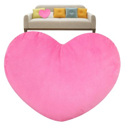 Soft Heart-Shaped Pillow