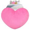 Heart-Shaped Throw Pillow view 1