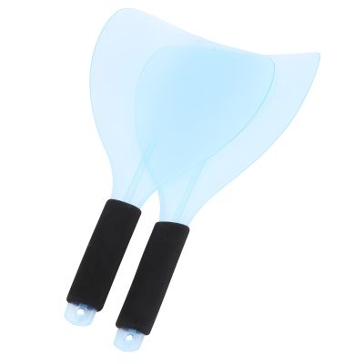 SOLUSTRE Non-Slip Hairspray Face Shield, 2-Piece Set, Assorted Color