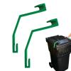 Trash Can Lid Lock | 2-Pack Garden Waste Bin Lock view 1