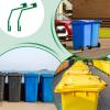 Trash Can Lid Lock | 2-Pack Garden Waste Bin Lock view 4