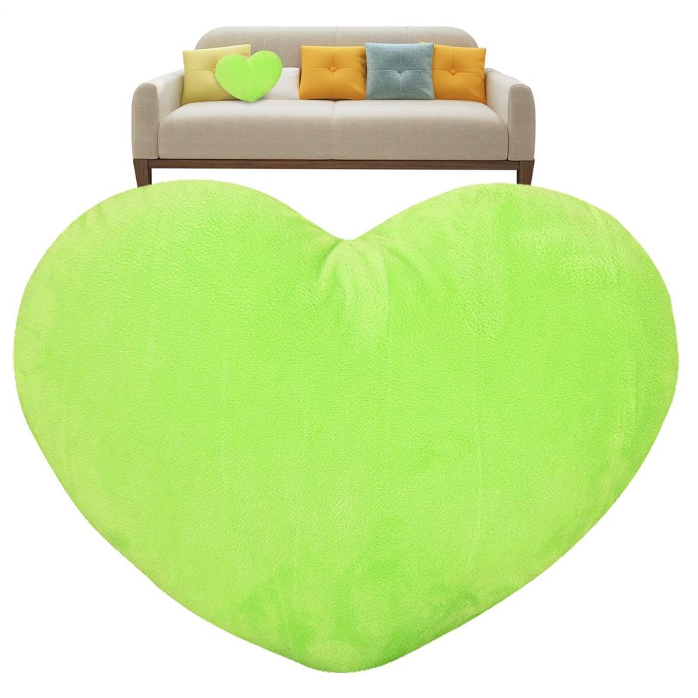 Heart-Shaped Plush Pillow