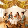 Fringe Garland Decoration - 30 x 300 cm Party Background Props view 2