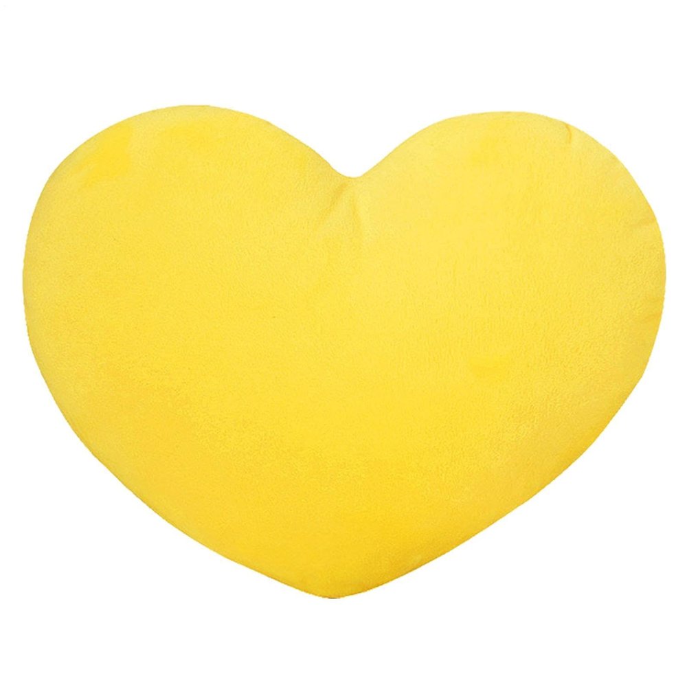 Heart-Shaped Plush Pillow