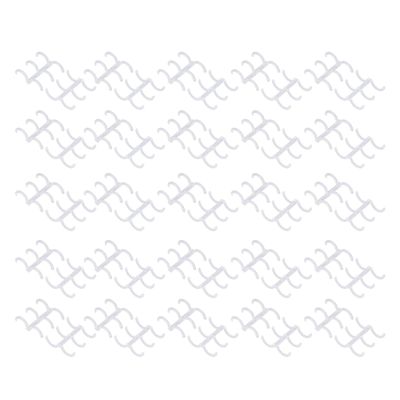 SEAFRONT 50-Pack 16 mm Comb Binding Spines, 3-Ring, PP Binding Spines for Reports, Presentations, Documents, Photo Albums, Transparent