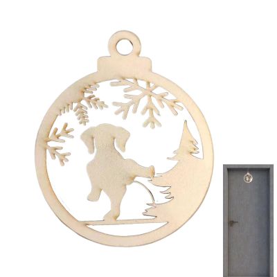 Dog Ornament | Christmas Decoration for Vintage Decor