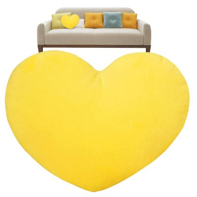 Heart-Shaped Throw Pillow