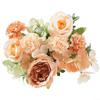Rackumic Artificial Silk Flower Bouquet with Rose, Peony, Hydrangea view 3