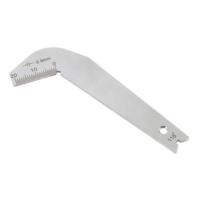 Generic High-Quality Drill Template and Welding Seam Gauge