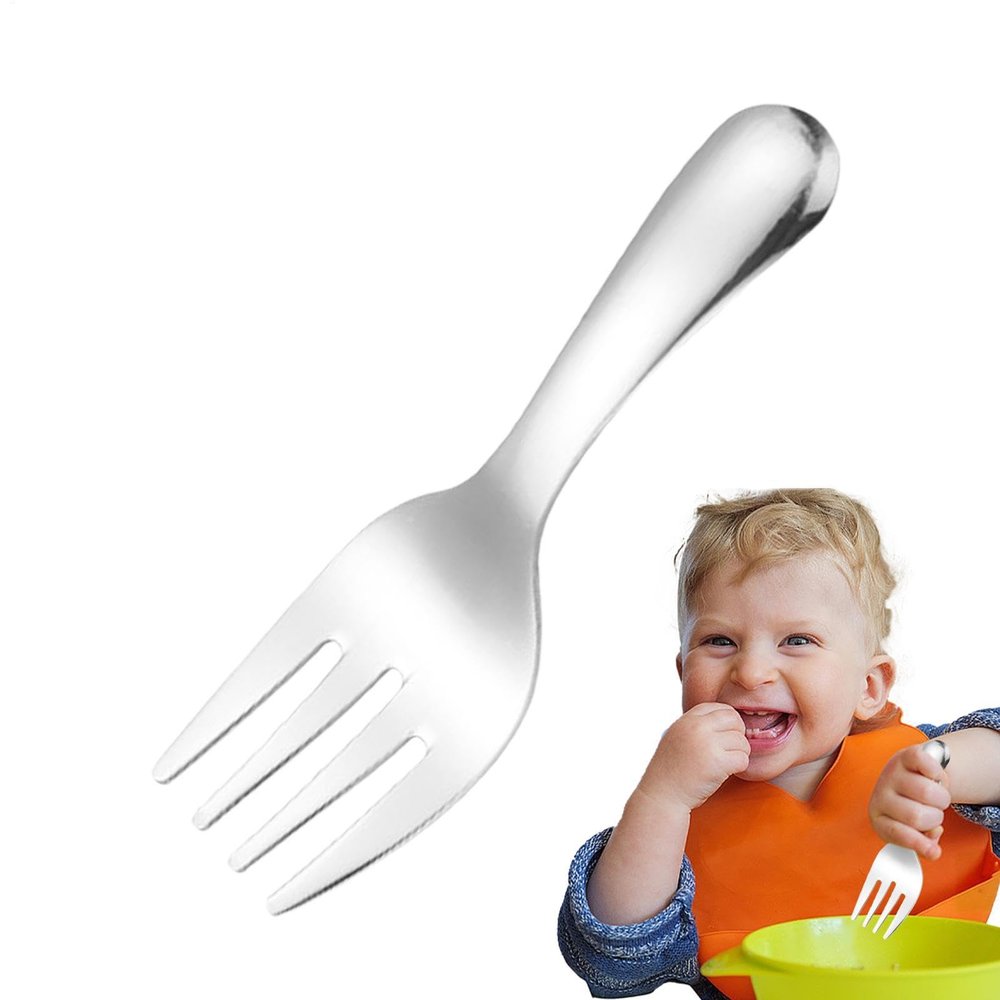 Children's Cutlery Set | Reusable Metal Fork/Spoon