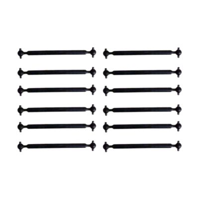 MFMEXUL 12-Piece HO Scale Motor Drive Rod Couplers, 34.8 mm, PP