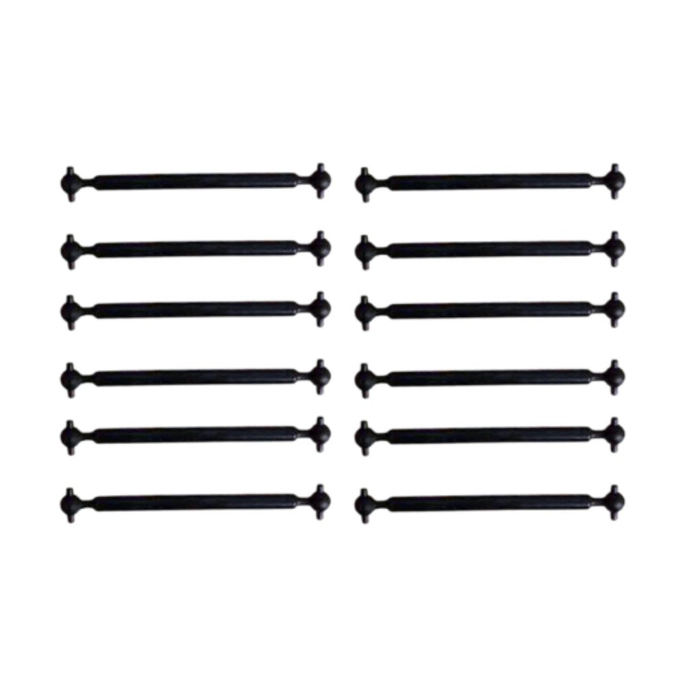 MFMEXUL 12-Piece HO Scale Motor Drive Rod Couplers, 34.8 mm, PP