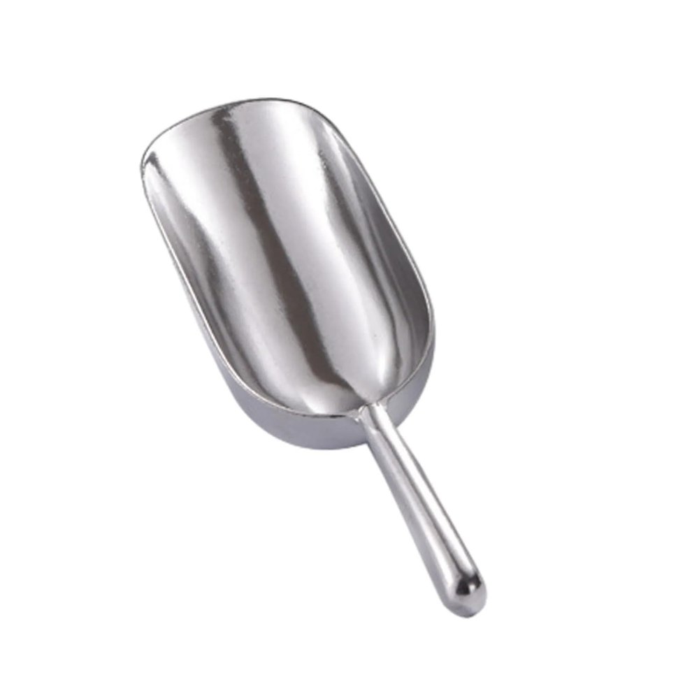 6-Piece Stainless Steel Food Scoops, Size S