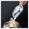 6-Piece Stainless Steel Food Scoops, Size S view 3