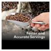 6-Piece Stainless Steel Food Scoops, Size S view 4
