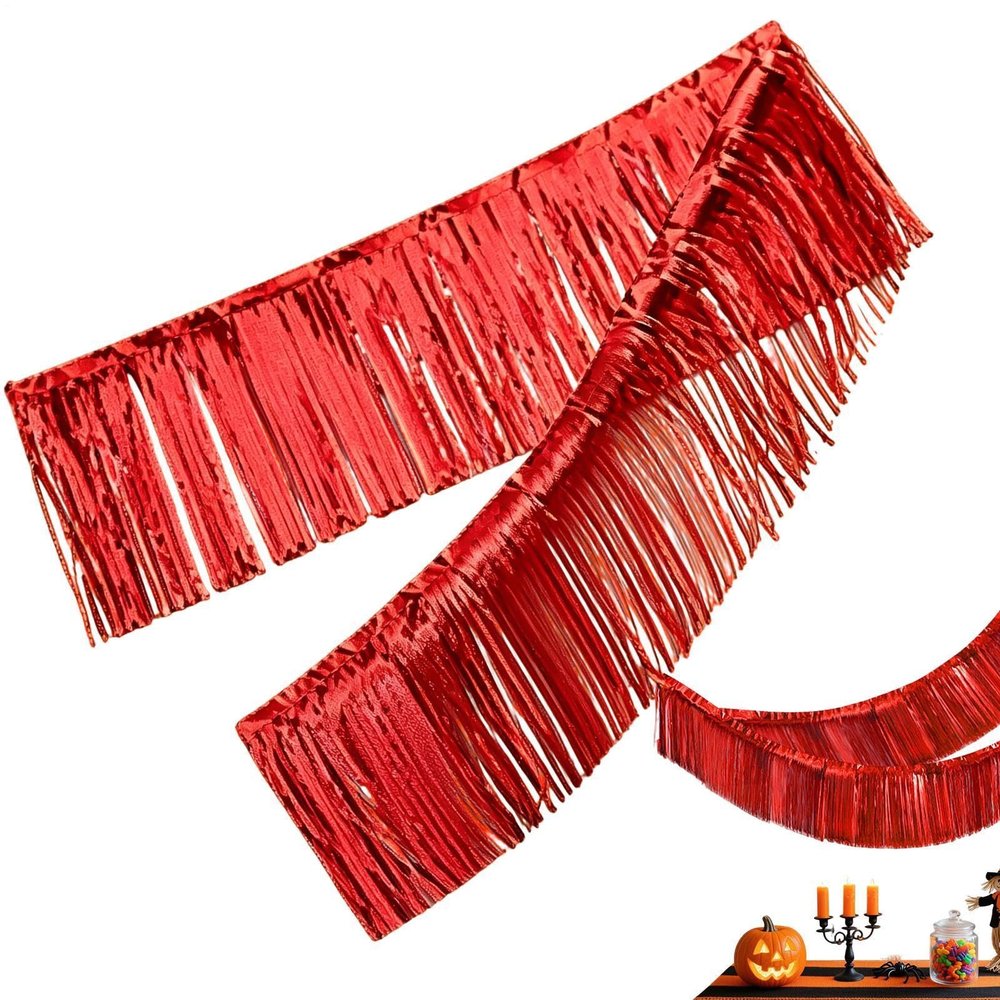 Yrrtyuo Fringe Banner - 30 cm Wide x 3 m Streamer