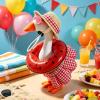 Huxibai Summer Decorative Goose Outfits view 3