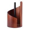 Hapivida Mountain-Shaped Paper Towel Holder, Composite Wood, 26 cm, Style 2 view 1