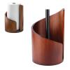 Hapivida Mountain-Shaped Paper Towel Holder, Composite Wood, 26 cm, Style 2 view 4