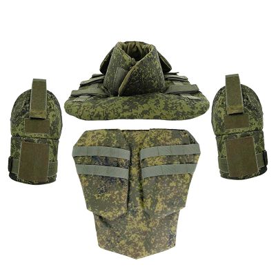 Russian Special Forces 3-in-1 Protective Set for Neck, Shoulders, and Groin, One Size