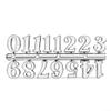 Startbuymore DIY Clock Numbers Set view 1