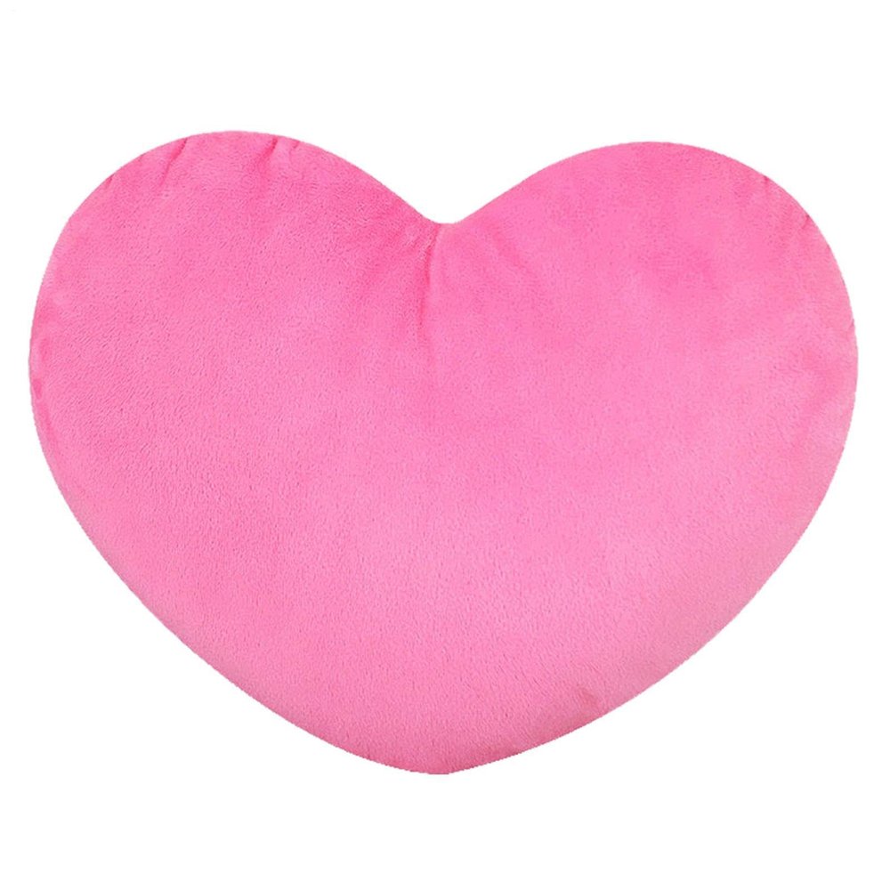 HunicandIU Heart-Shaped Throw Pillow