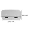 Tissting Double-Roll Paper Towel Dispenser with Viewing Window view 2
