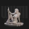 Bhowsa 1/24 Sci-Fi Agent Warrior Resin Model Kit, Unpainted and Unassembled view 2