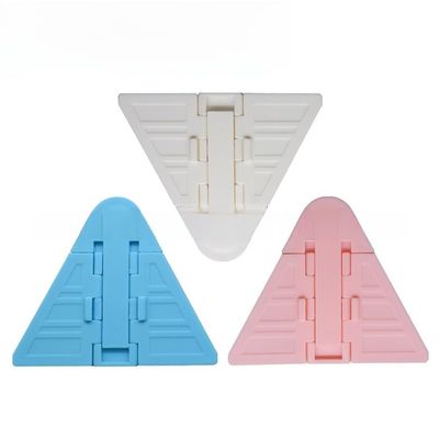 ABS Sliding Safety Lock, Child Safety Stopper with Hidden Release, Easy Installation, No Tools Needed, 4 Pack