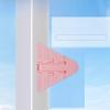 ABS Sliding Safety Lock, Child Safety Stopper with Hidden Release, Easy Installation, No Tools Needed, 4 Pack view 4
