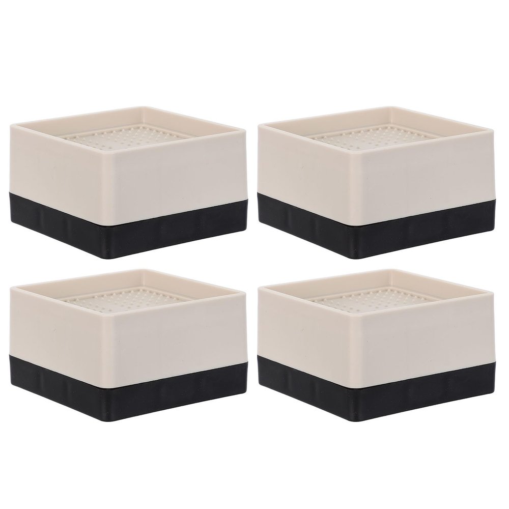 Kichvoe 4-Piece Non-Slip Treadmill Elevation Pads