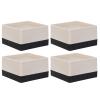 Kichvoe 4-Piece Non-Slip Treadmill Elevation Pads view 1