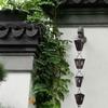 YKMYXZ Rain Chain, Aluminum Alloy Water-Flow Chain, Decorative for Villa, Courtyard, Garden, Temple (Style 2, 3 m/10 ft) view 3