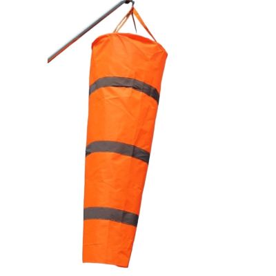 YGSGJSP Reflective Windsock, 80/100/150 cm, Ripstop, Waterproof, Orange